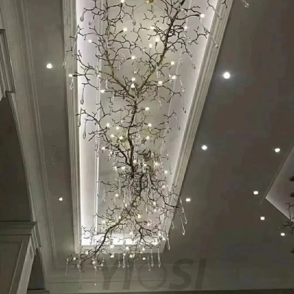 Branching Corridor Chandelier Branch - Branch-1-Yiosilamp