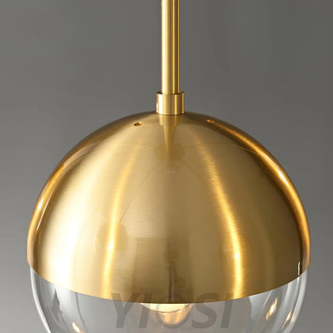 Brass Globulars Ceiling Lamp  ∅ 31.5″ - Yiosilamp