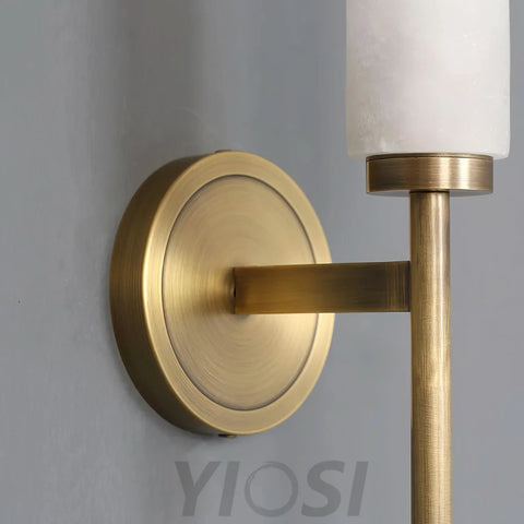 Brindisi Alabaster Wall Sconce - Yiosilamp