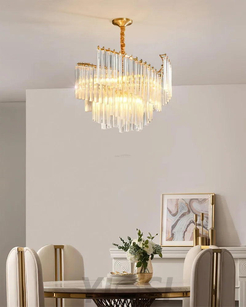 Brinicle Crystal Chandelier - Crystals-1-Yiosilamp