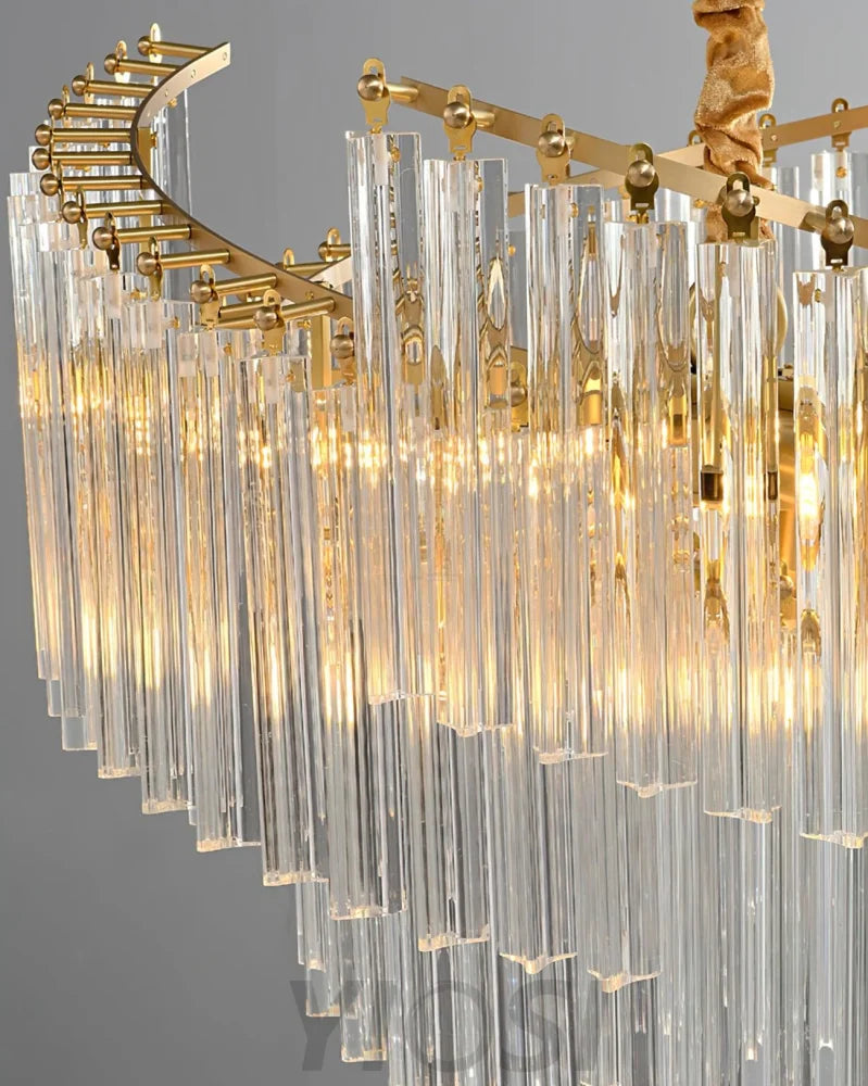 Brinicle Crystal Chandelier - Crystals-1-Yiosilamp