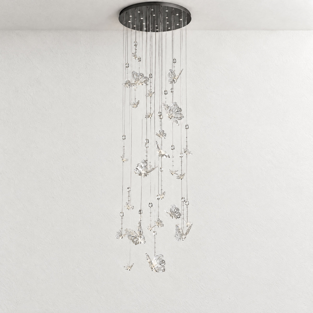 Butterfly Dream Modern Sculptural Pendant Light – lights off