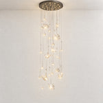 Butterfly Dream Modern Sculptural Pendant Light – lights on