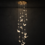 Butterfly Dream Modern Sculptural Ring Chandelier - main