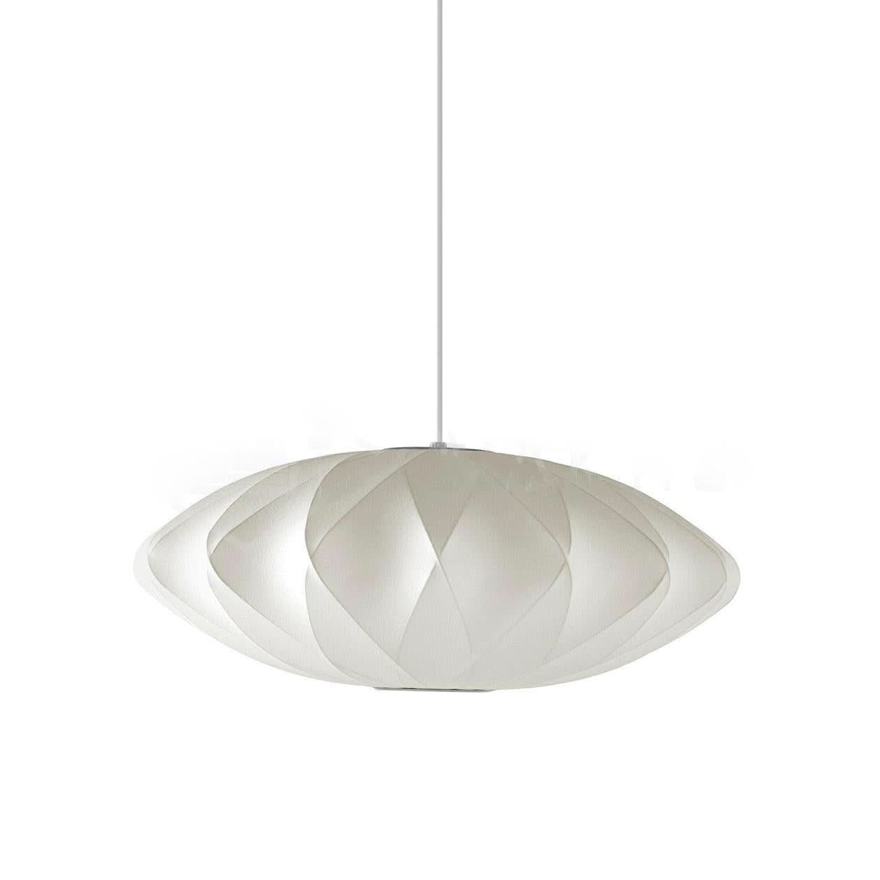 Bubble Pendant Light with Artificial Silk Lampshade - Yiosilamp