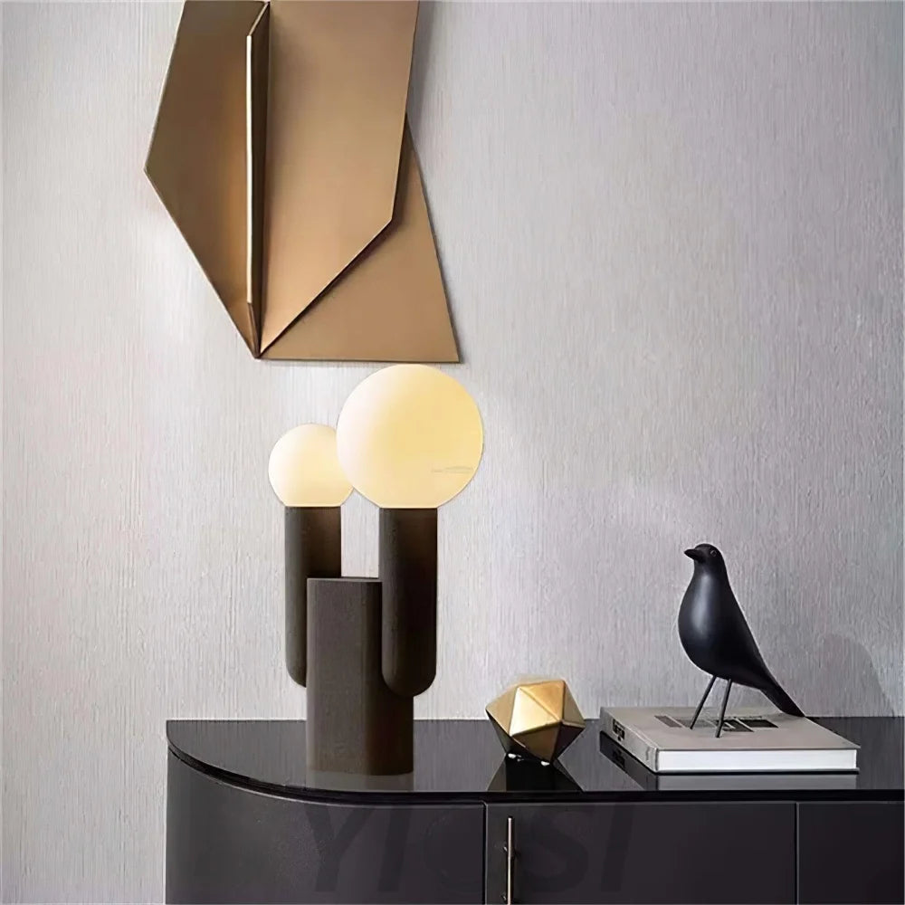 Cactus Table Lamp ∅ 11″ - Candy-1-Yiosilamp