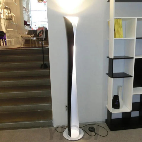 Cadmo Floor Lamp ∅ 12.6″ Sleek - Pillar-1-Yiosilamp