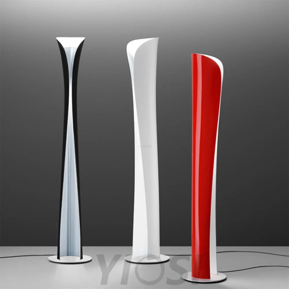 Cadmo Floor Lamp ∅ 12.6″ Sleek - Pillar-1-Yiosilamp