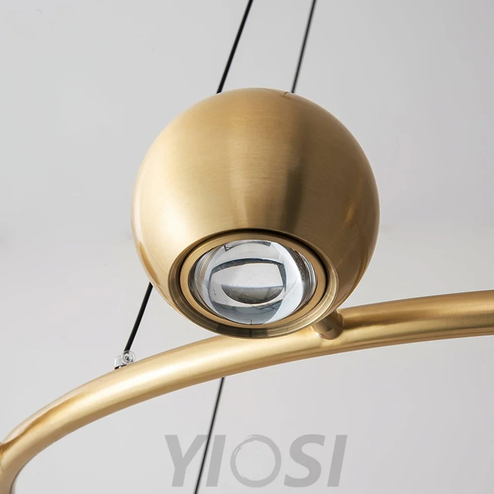 Callisto Chandelier ∅ 21.7″ - Marshmallow-1-Yiosilamp