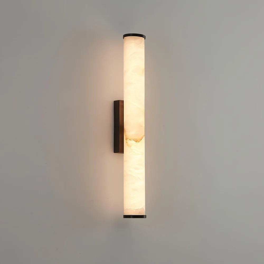 Callisto Wall Sconce Alabaster - Alabaster, Alabaster Wall Lamp-1-Yiosilamp