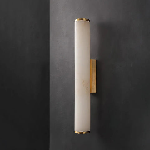 Callisto Wall Sconce Alabaster - Alabaster, Alabaster Wall Lamp-1-Yiosilamp