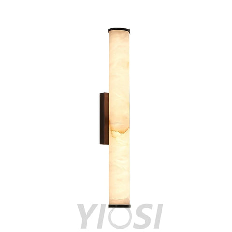 Callisto Wall Sconce Alabaster - Alabaster, Alabaster Wall Lamp-1-Yiosilamp