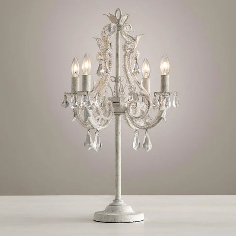 Candle Holder Table Lamp Φ 13.8″ - Genteel-1-Yiosilamp