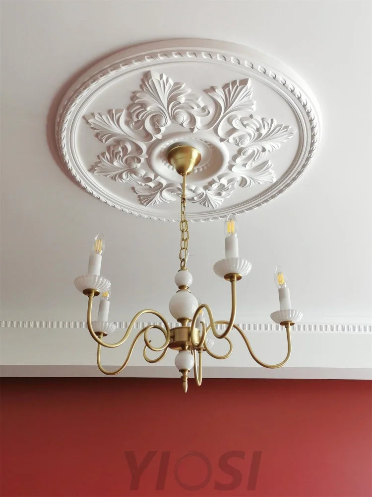 Candle Style Carlita Chandelier with 3/5 heads - Candle-1-Yiosilamp