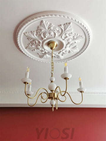 Candle Style Carlita Chandelier with 3/5 heads - Candle-1-Yiosilamp
