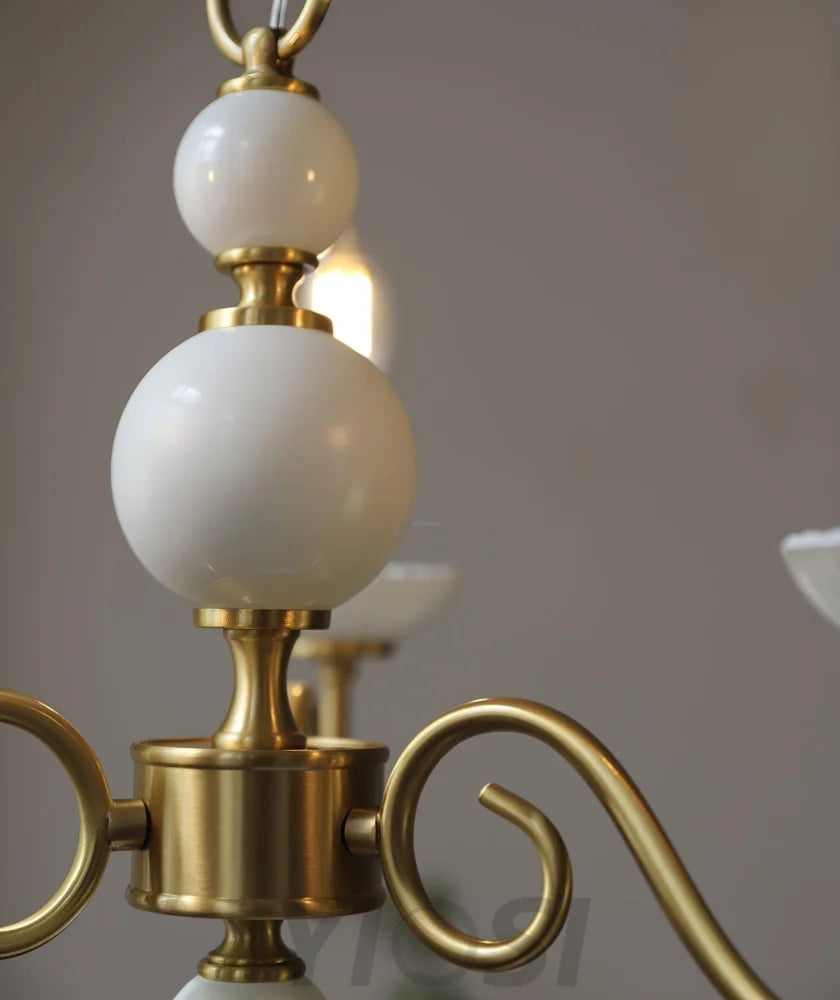 Candle Style Carlita Chandelier with 3/5 heads - Candle-1-Yiosilamp