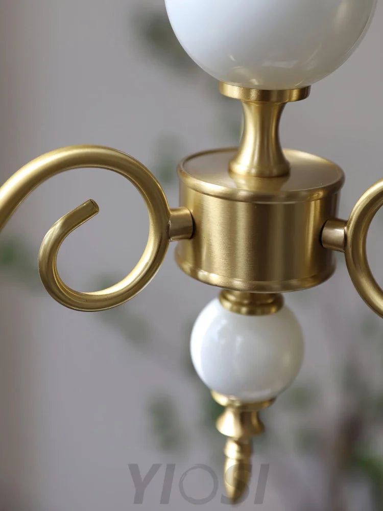 Candle Style Carlita Chandelier with 3/5 heads - Candle-1-Yiosilamp