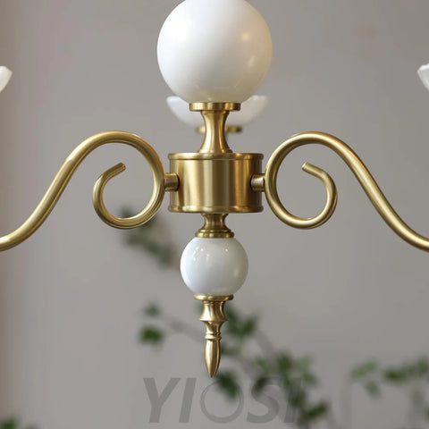 Candle Style Carlita Chandelier with 3/5 heads - Candle-1-Yiosilamp