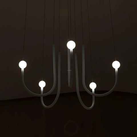Candle Style Chord Point Pendant - Candle-1-Yiosilamp