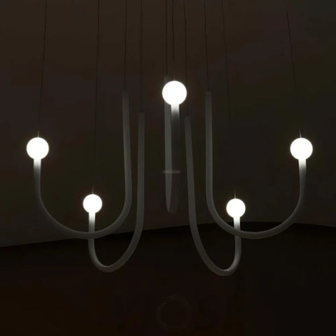 Candle Style Chord Point Pendant - Candle-1-Yiosilamp