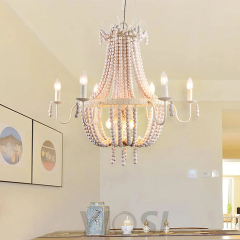 Candle Style Regas Chandelier Φ 29.5″ - Candle-1-Yiosilamp