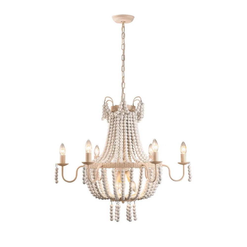 Candle Style Regas Chandelier Φ 29.5″ - Candle-1-Yiosilamp