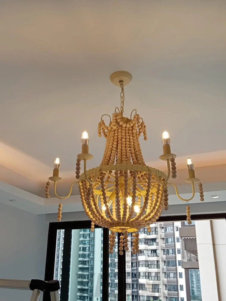 Candle Style Regas Chandelier Φ 29.5″ - Candle-1-Yiosilamp