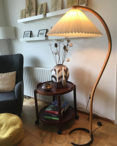 Caprany Floor Lamp - Drapery-1-Yiosilamp