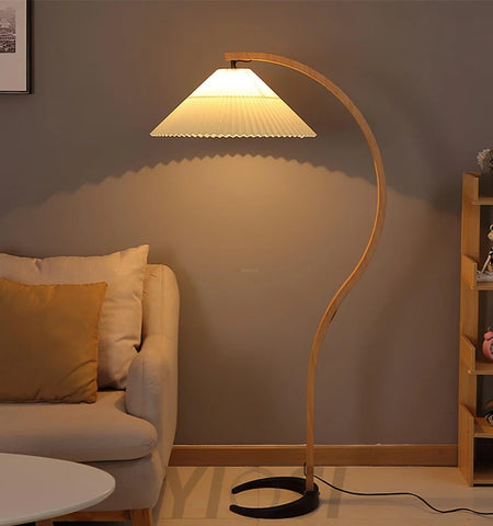 Caprany Floor Lamp - Drapery-1-Yiosilamp