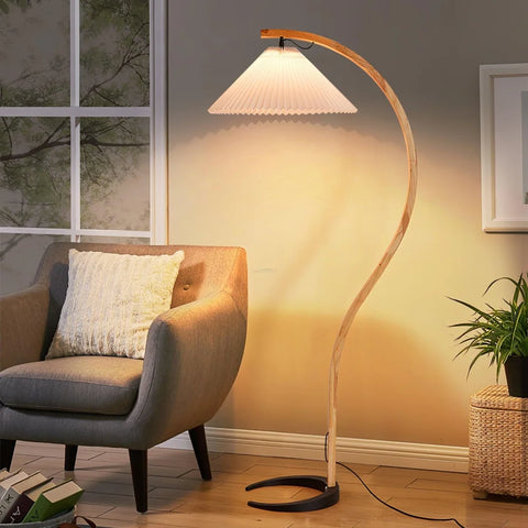 Caprany Floor Lamp - Drapery-1-Yiosilamp