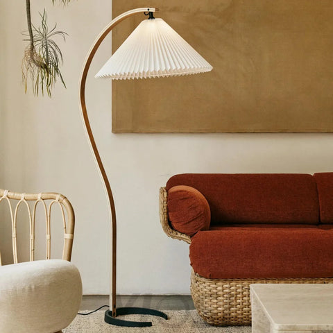 Caprany Floor Lamp - Drapery-1-Yiosilamp