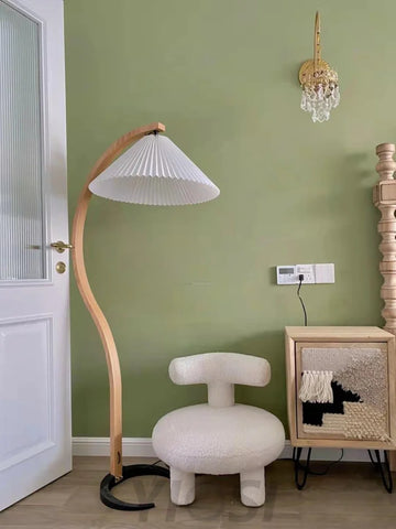 Caprany Floor Lamp - Drapery-1-Yiosilamp