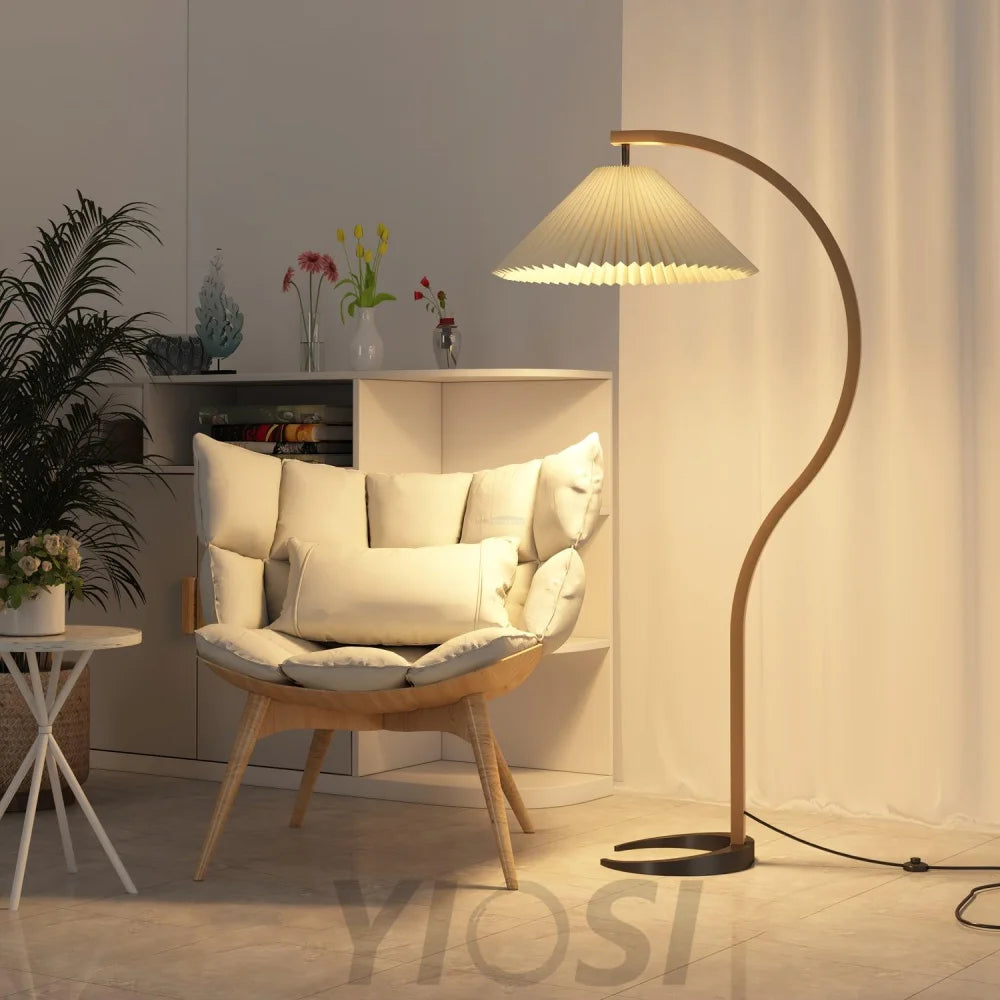 Caprany Floor Lamp - Drapery-1-Yiosilamp