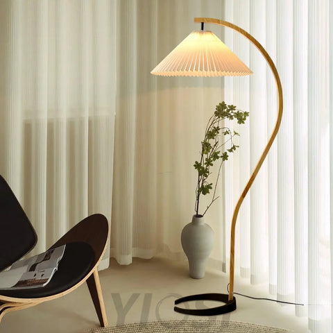 Caprany Floor Lamp - Drapery-1-Yiosilamp