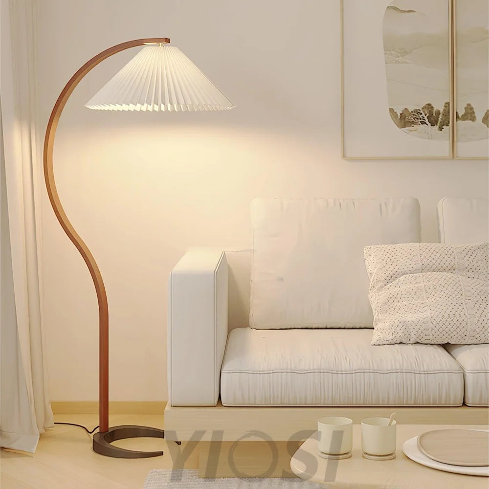 Caprany Floor Lamp - Drapery-1-Yiosilamp