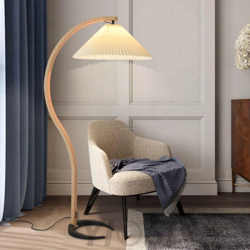 Caprany Floor Lamp - Drapery-1-Yiosilamp