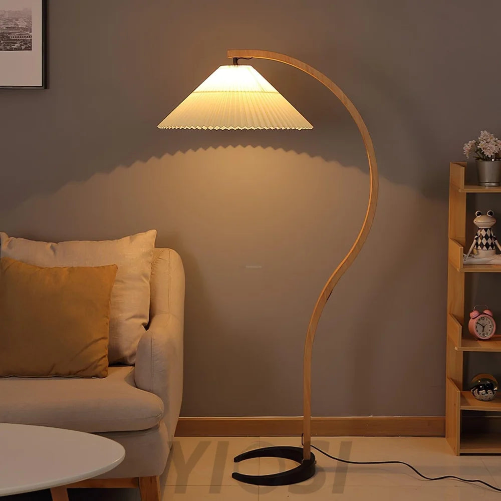 Caprany Floor Lamp - Drapery-1-Yiosilamp