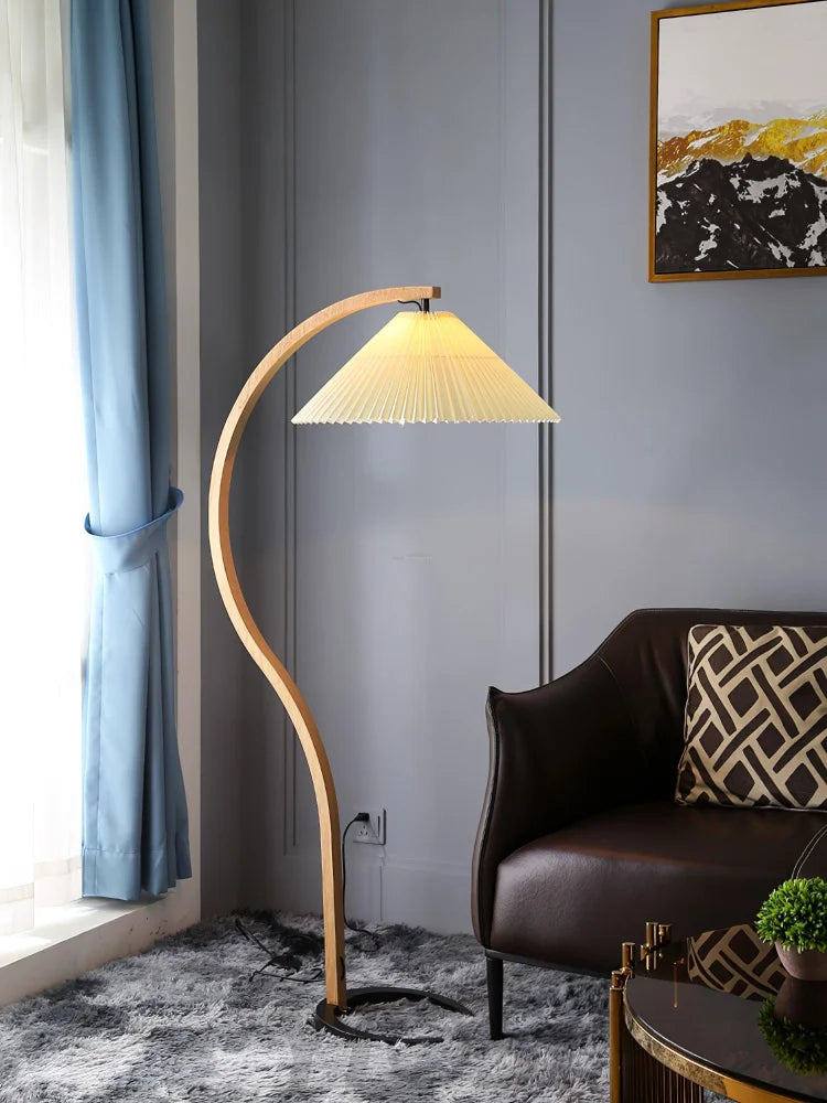 Caprany Floor Lamp - Drapery-1-Yiosilamp