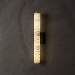 Yiosi Capsula Vertical Stone Tube Wall Sconce - Image 1