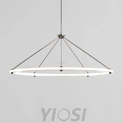 Cascading Ring Circle Pendant - ring-1-Yiosilamp
