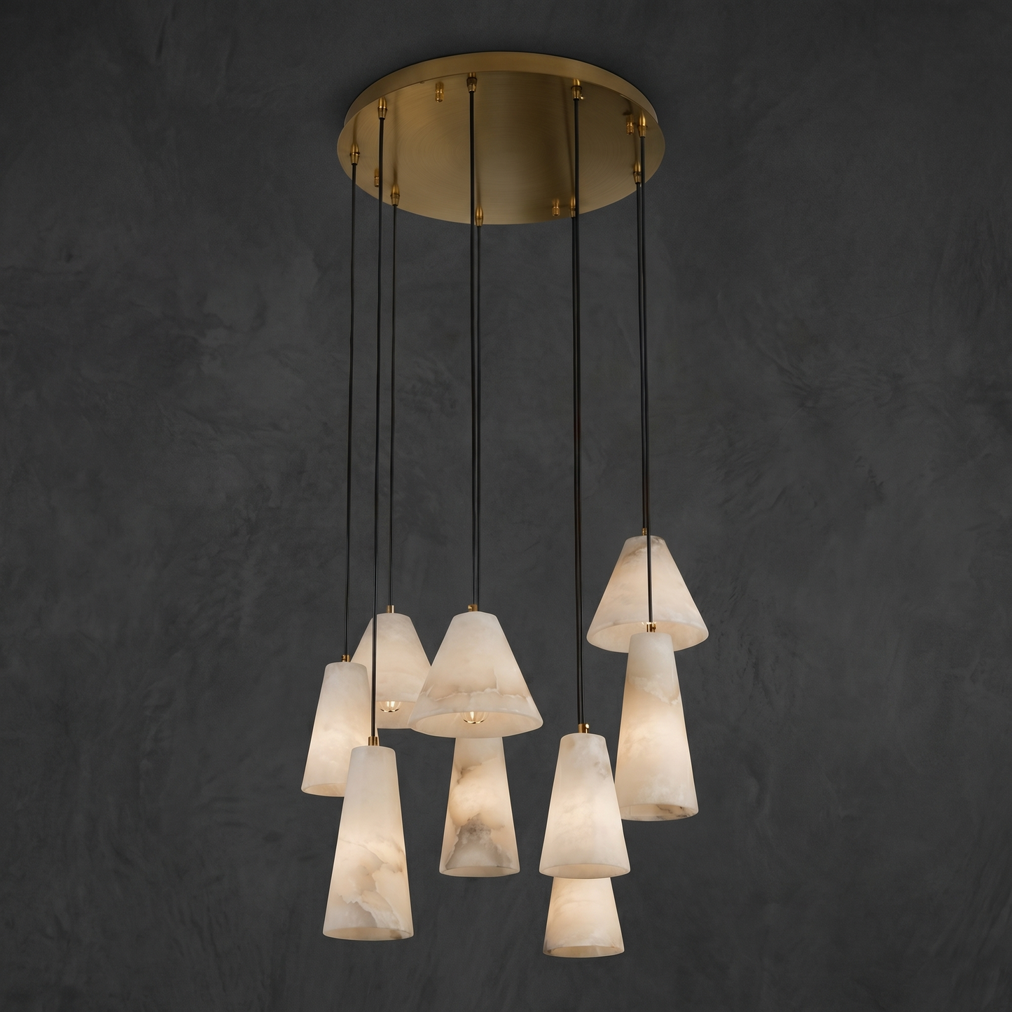 Yiosi Cascata Cone Cluster Pendant Light - Image 2
