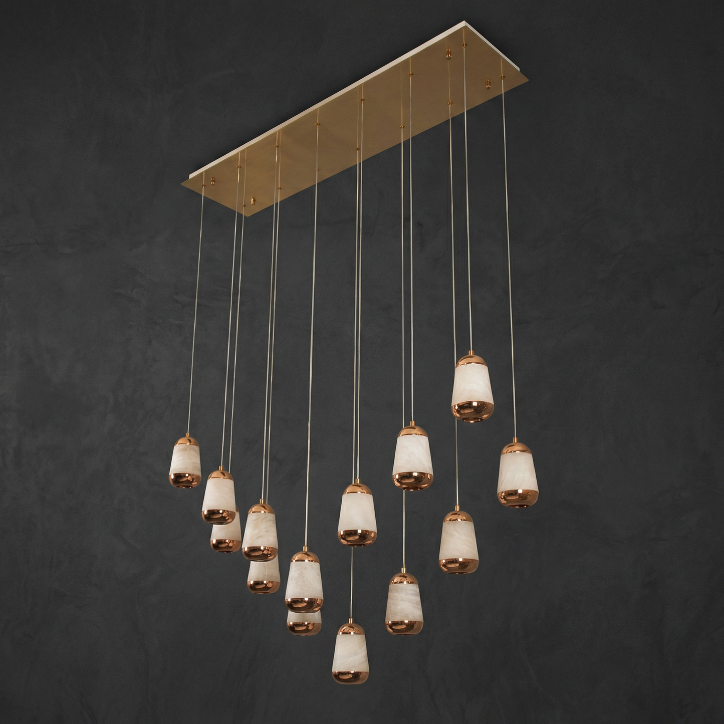 Yiosi Cascata Cylinder Linear Pendant Light - Image 2