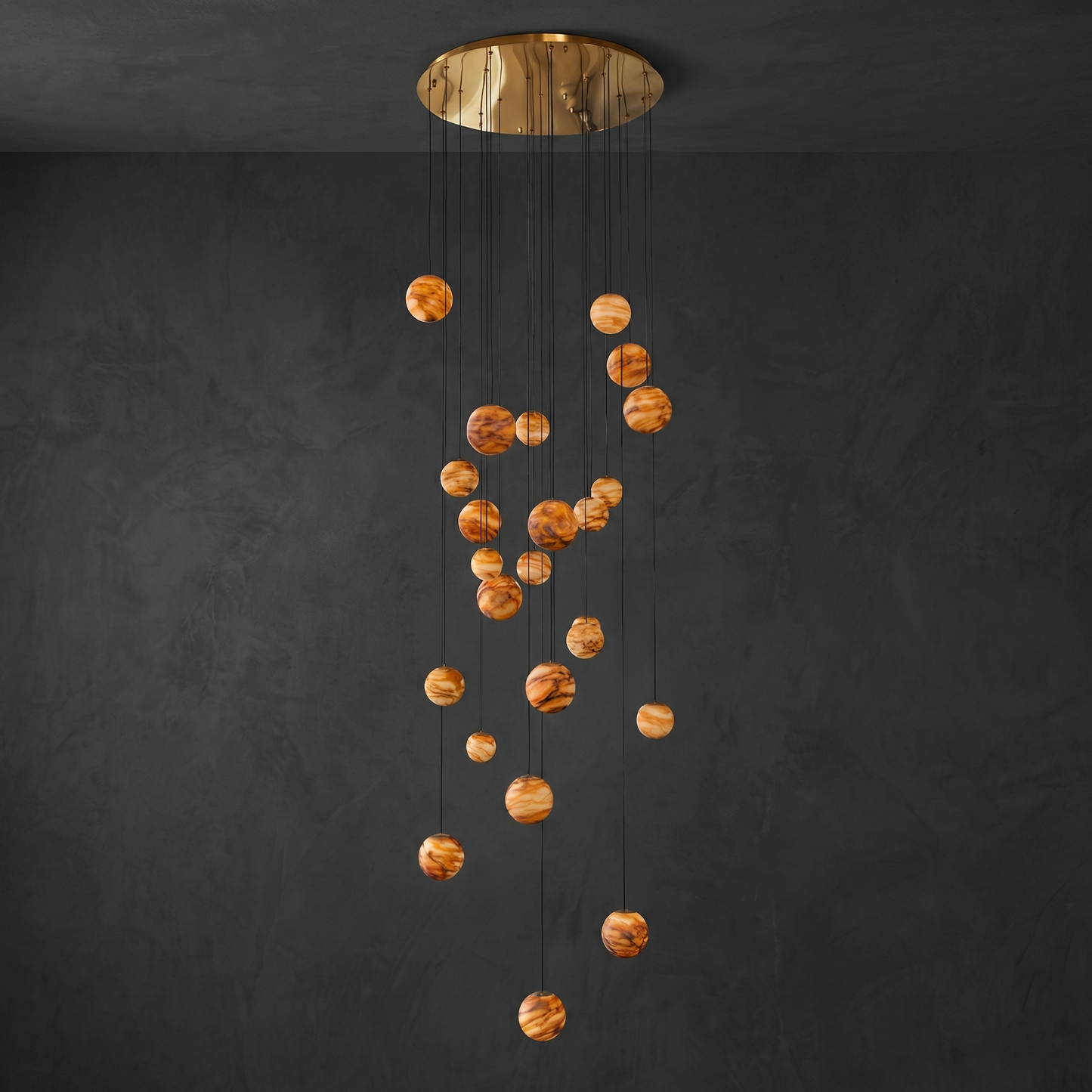 Yiosi Cascata Planet Cluster Pendant Light - Image 2