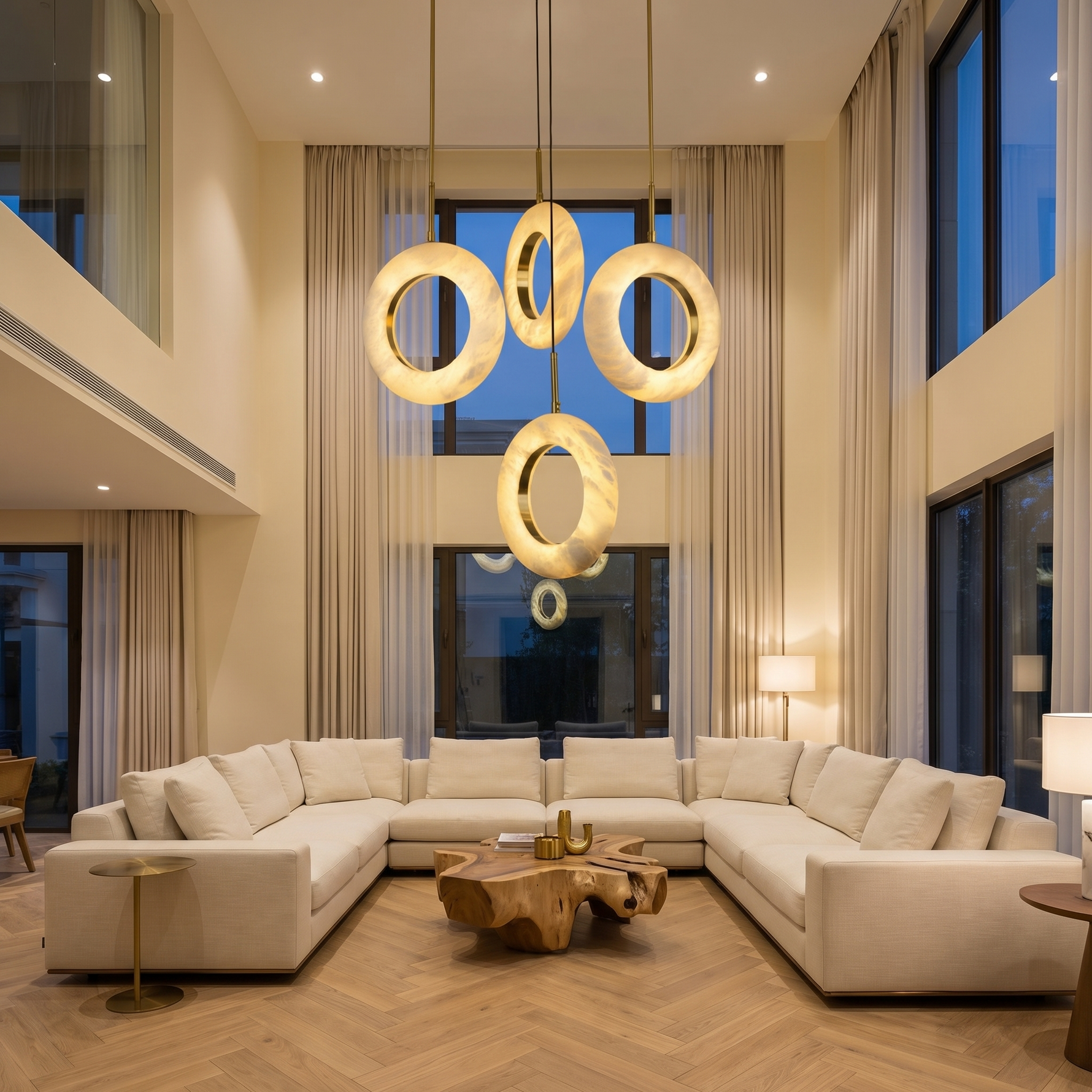 Yiosi Cascata Ring Cluster Pendant Light - Image 3