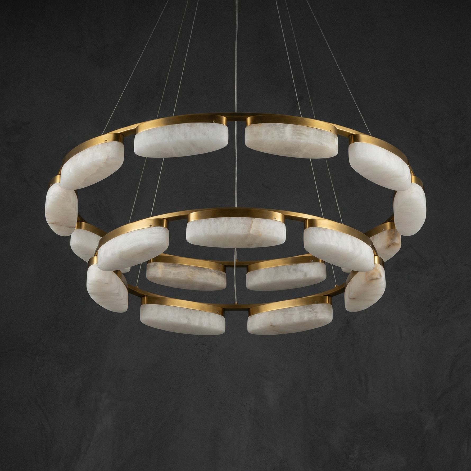 Yiosi Catena Double Ring Chandelier - Image 2
