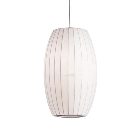 Bubble Pendant Light with Artificial Silk Lampshade - Yiosilamp