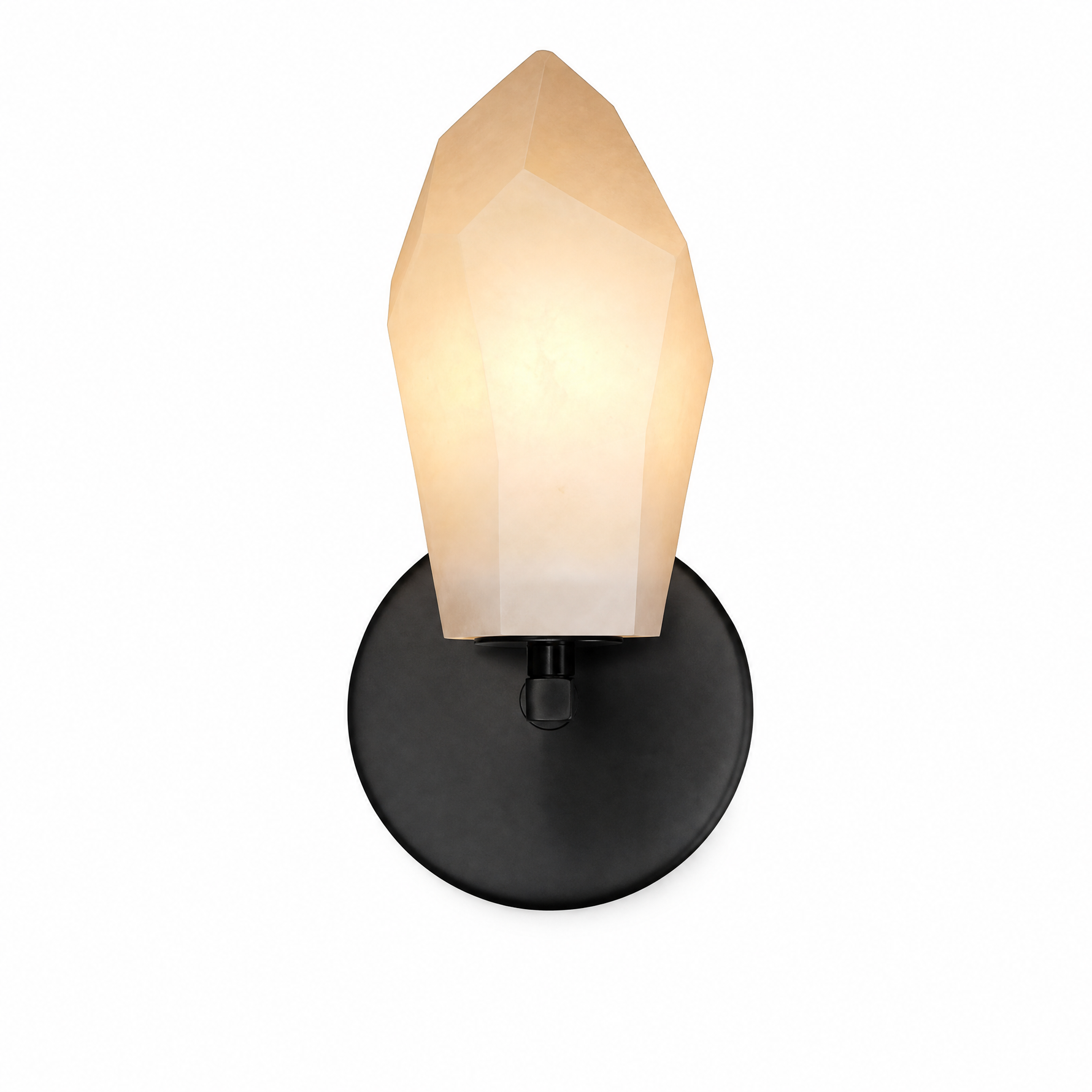 Modern Alabaster Wall Sconce