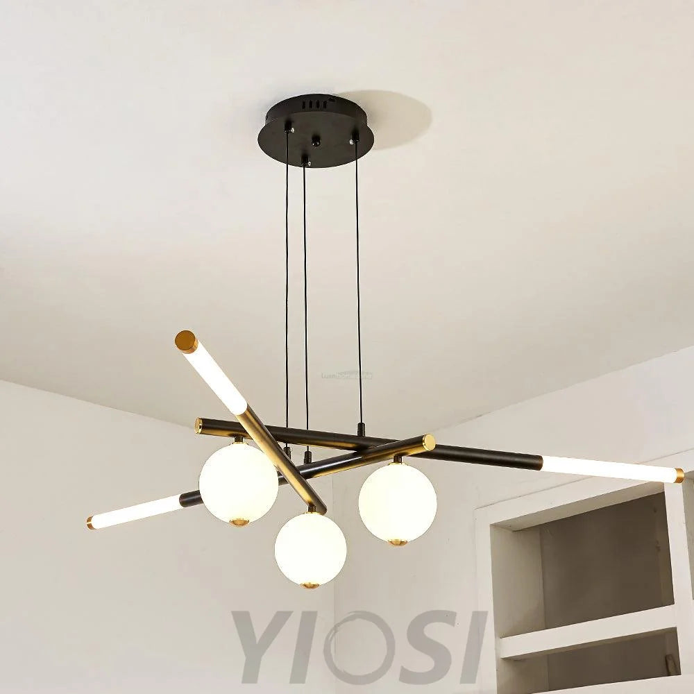 Cellar Suspension with 6/8 heads - Hailey-1-Yiosilamp