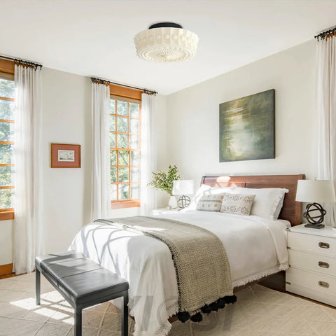Charles Edwards Flush Mount - Yiosilamp