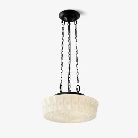 Charles Edwards Pendant Light D14.2″(36cm) x H 7.1″(18cm) / Black & White Pendant light
